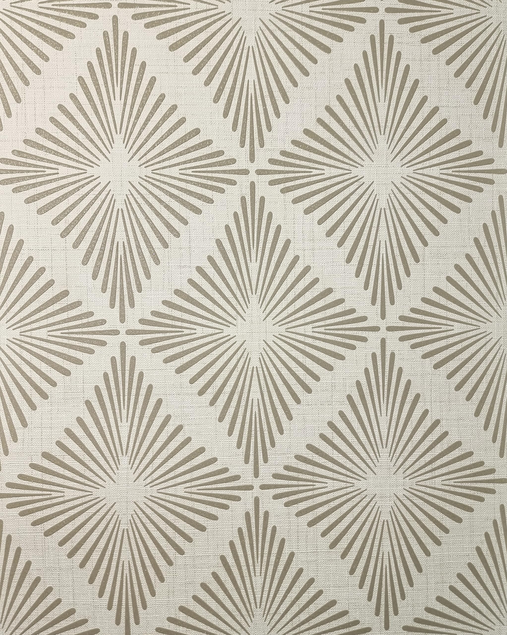 Fine Décor Denver Textured Vinyl Wallpaper - Natural