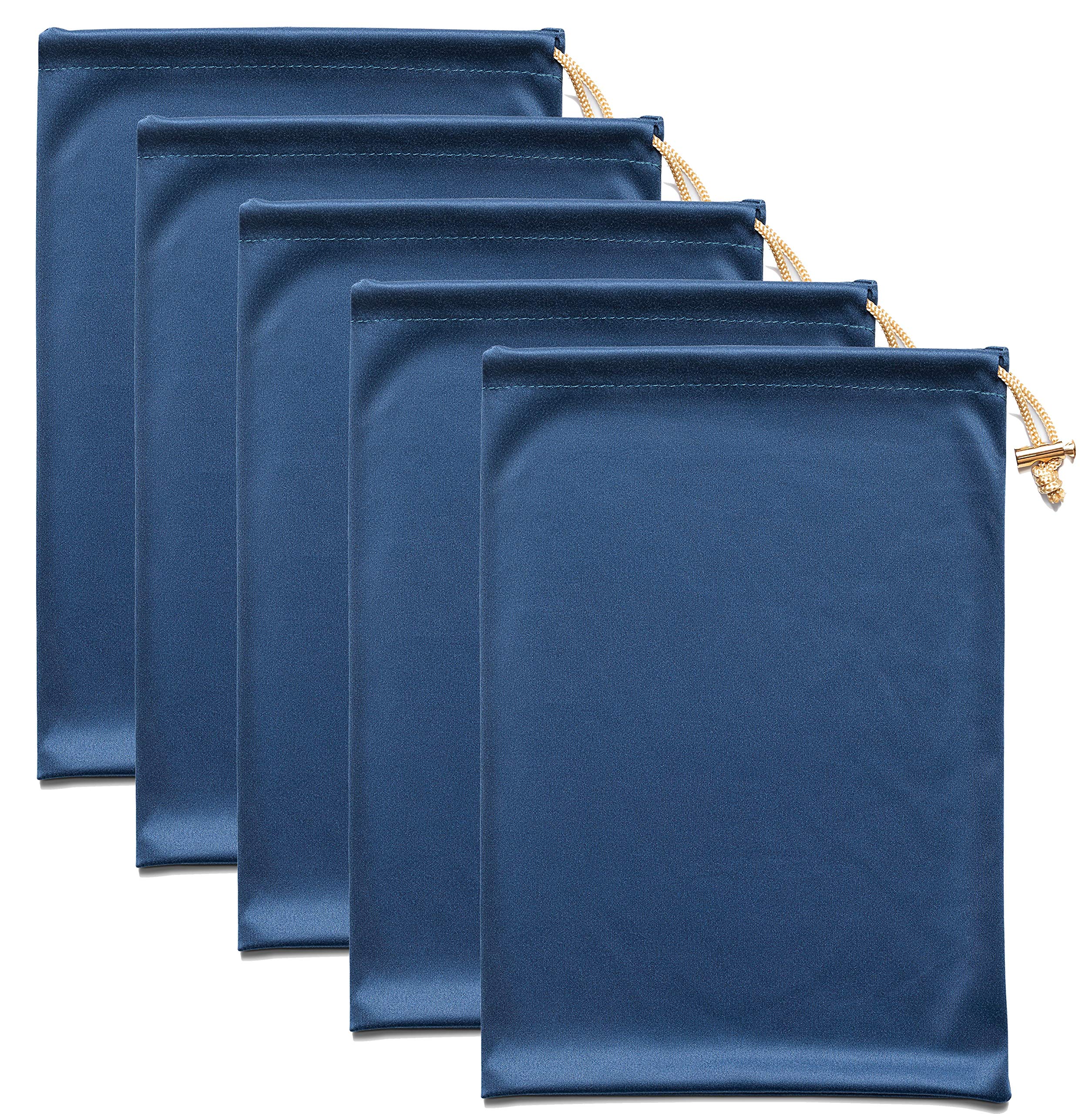 Valante Set of Microfiber Drawstring Storage Bags for Intimate Products (Medium size set)