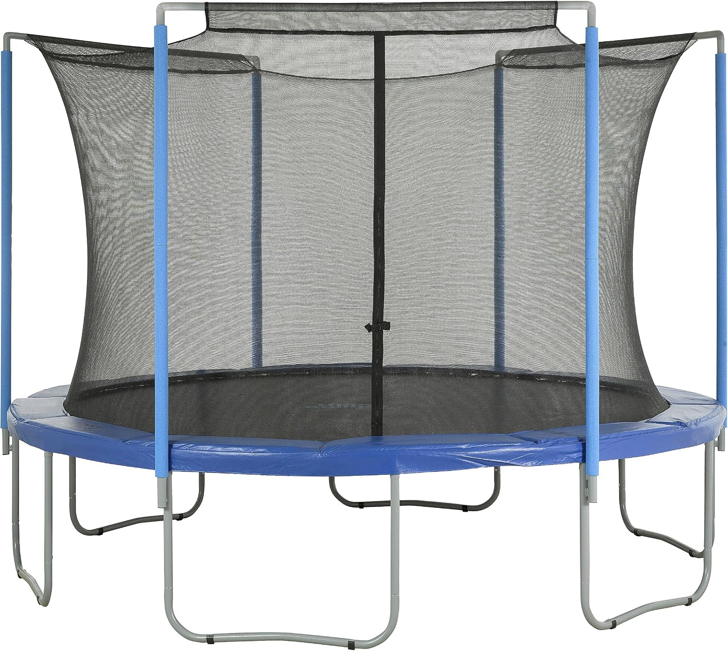 Trampoline Enclosure Net (Universal) 11 ft Frame: 3 Arches -Sleeve on Arch Type-