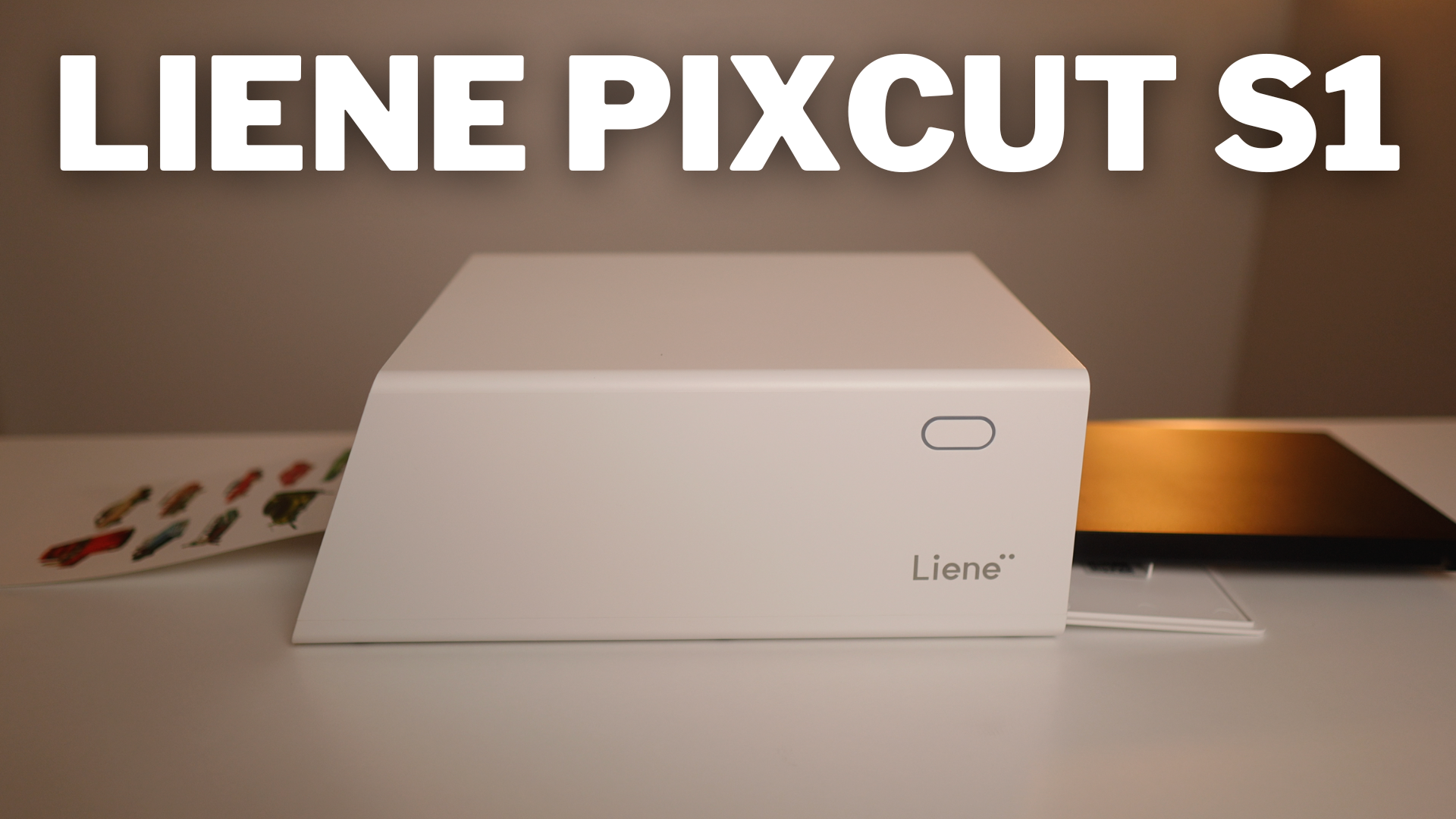 Watch Liene PixCut S1 Photo Sticker Printer Cutting Machine Review