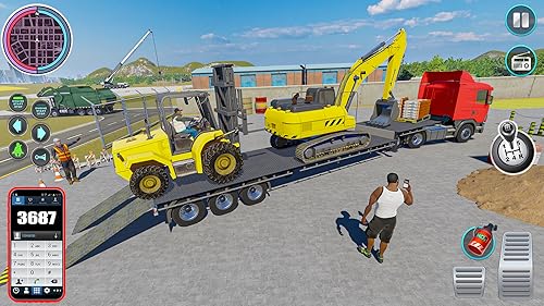 Open World Truck Driving Simulator Game: Real Truck Driver 3D