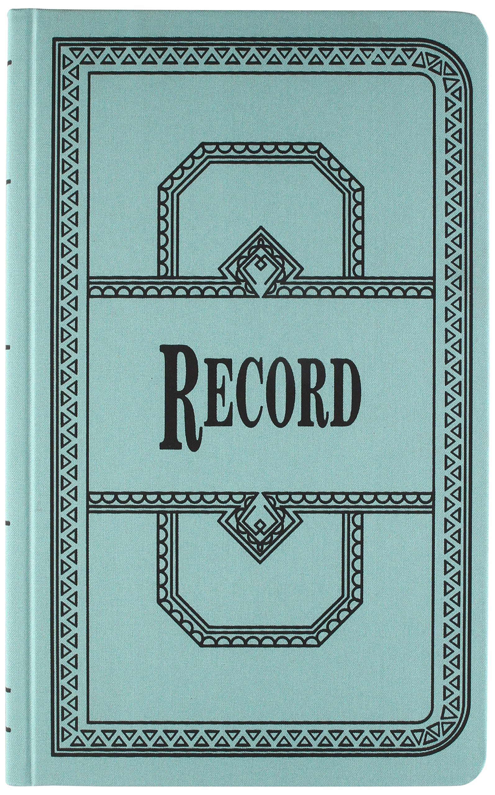 Boorum & Pease66 Series Account Books, Record Ruling, 300 Pages, 12-1/8ʺ x 7-5/8ʺ, Blue (66-300-R)