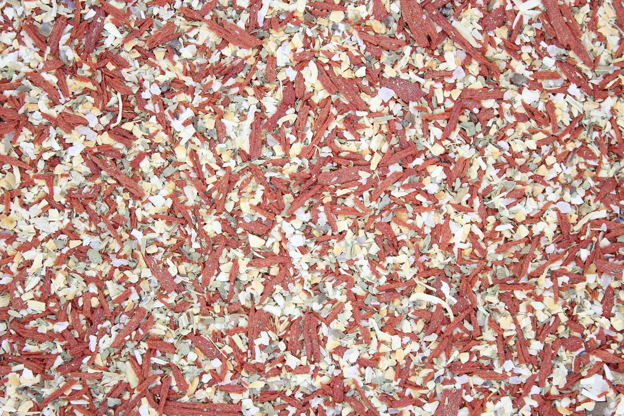 1000Kräuter Bruschetta Toskana Art rot Gewürzzubereitung Gewürzmischung mit Knoblauch und Meersalz (2000g)