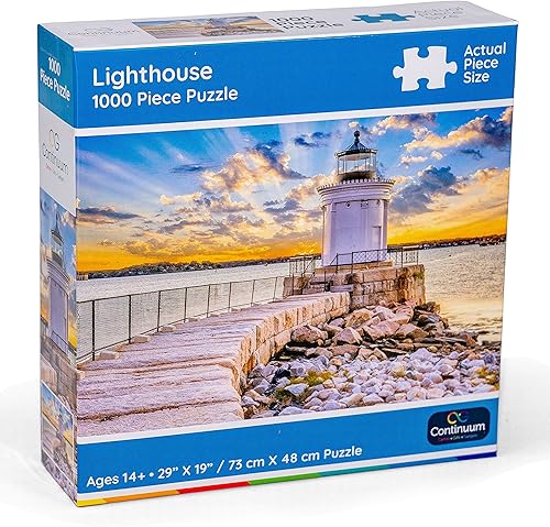 Continuum Games - Faro - Rompecabezas de 1000 piezas