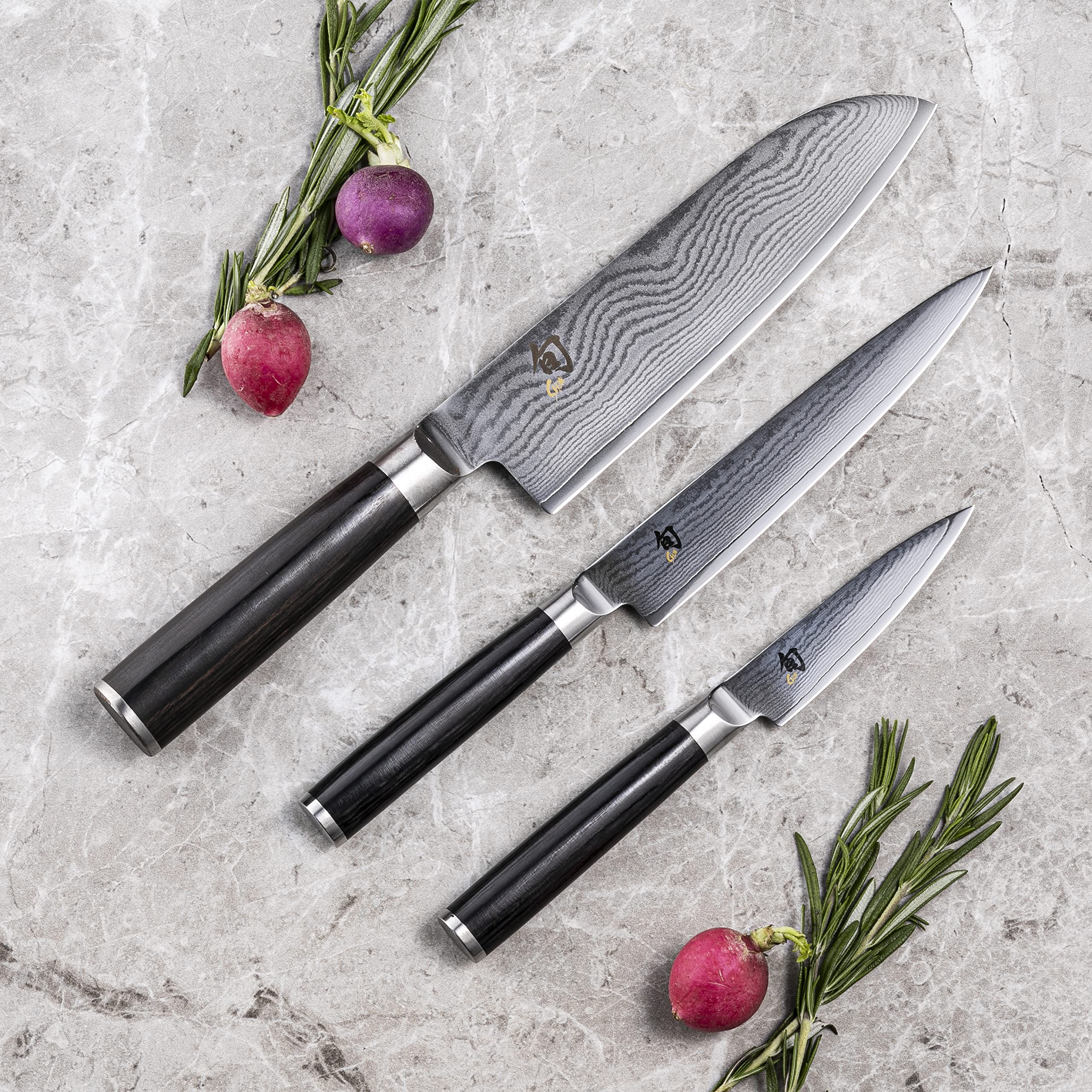 貝印　旬 Shun 包丁セット 3本入り　☆ Amazon｜貝印 旬 Shun Classic 3本セット 三徳包丁 ペティナイフ