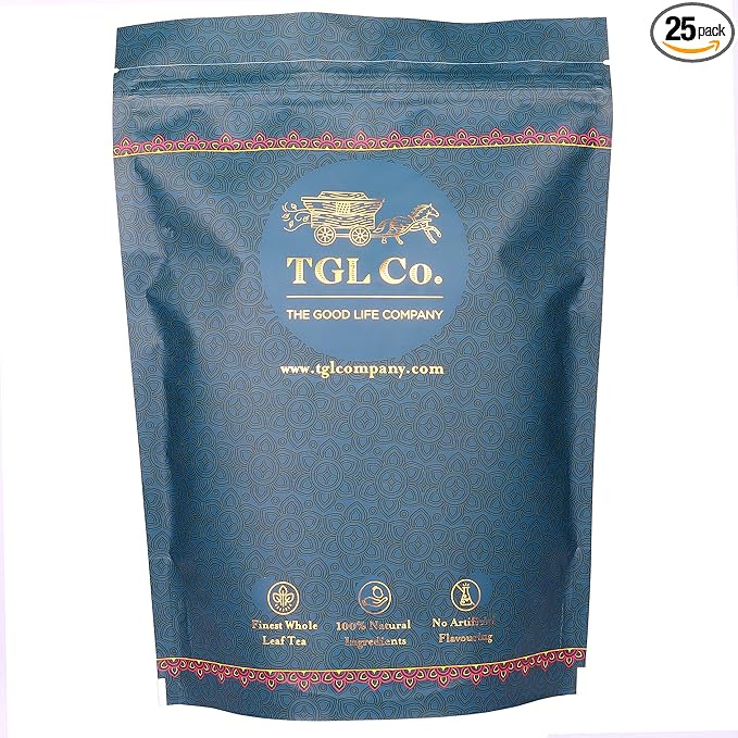 TGL Happy Holidays Black Tea 50g (Makes 25 Cups) Organic Loose Leaf Tea