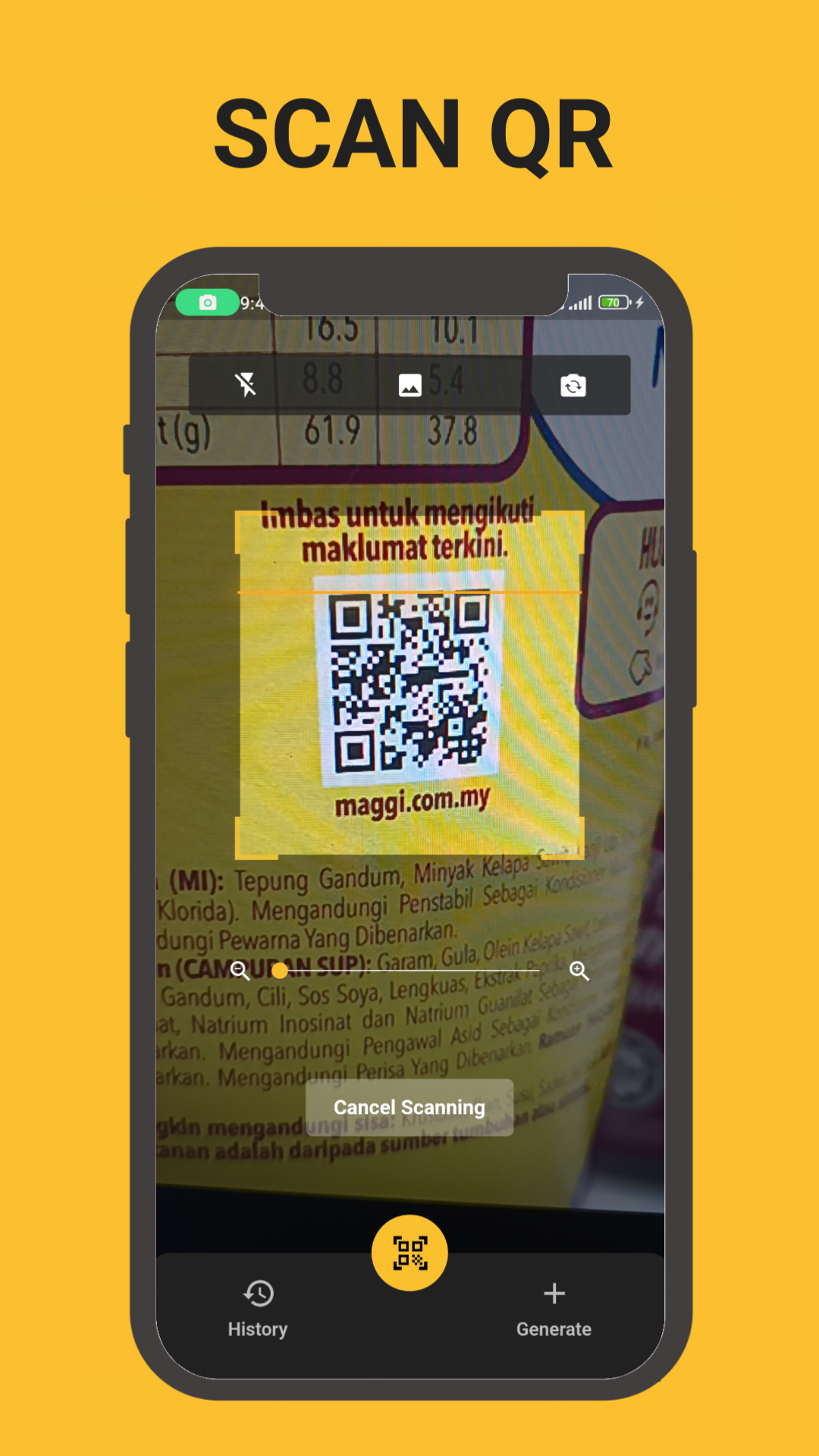 QR Code Scanner & Generator - App on Amazon Appstore