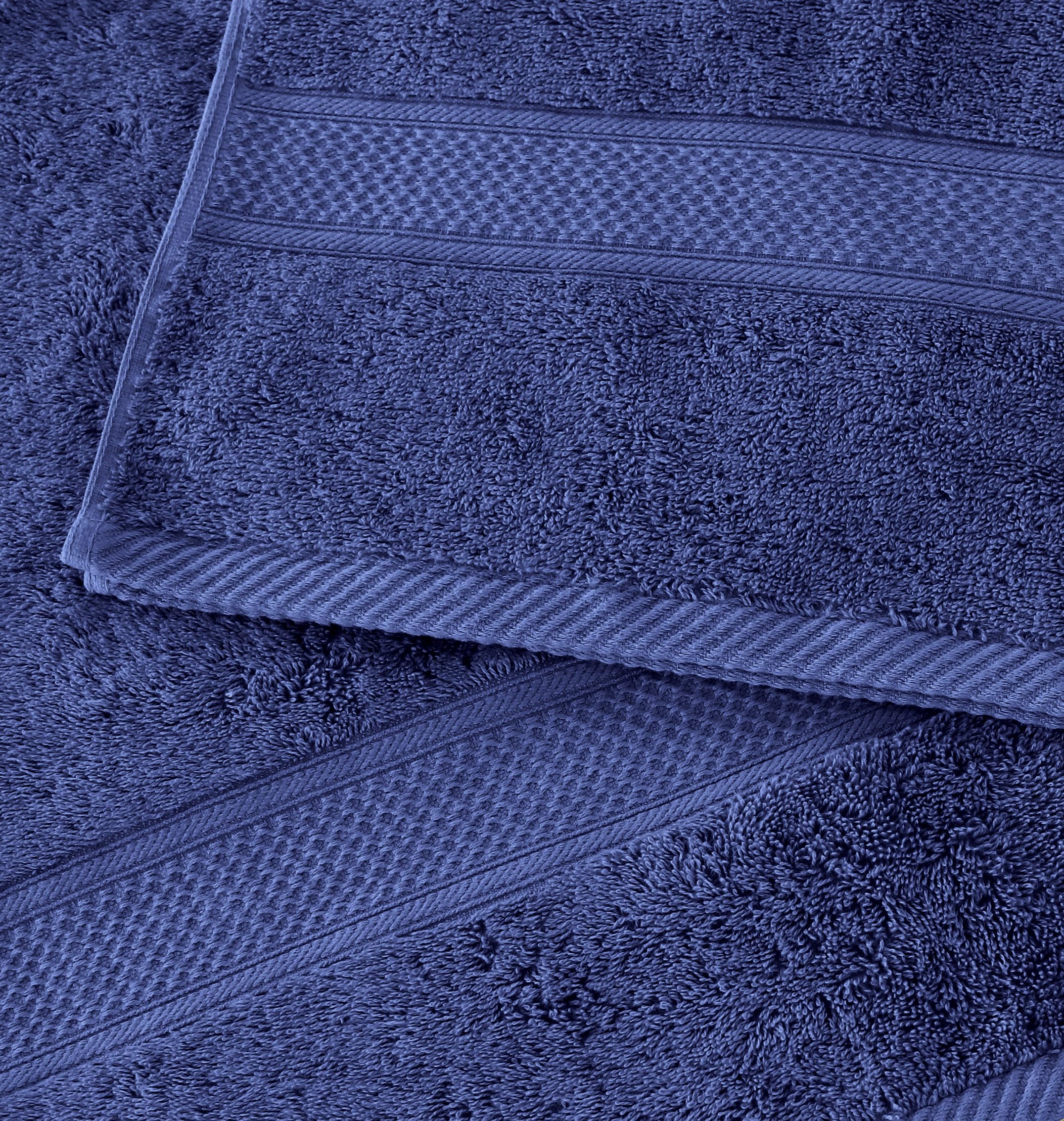 Lebengood Lot de 2 Serviettes de Bain 100% Coton 70x140 Oeko-TEX