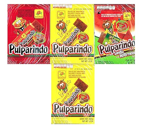 Paquete de dulces de tamarindo Pulparindo de sabores