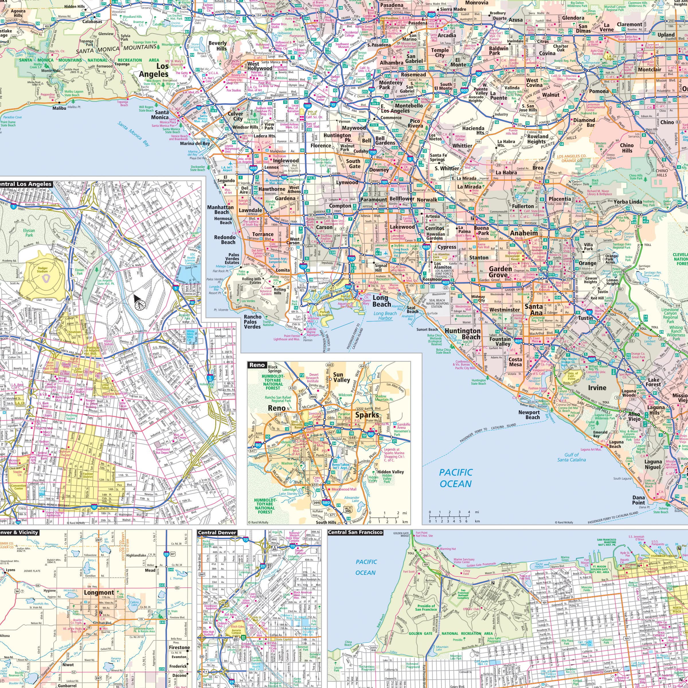 Rand McNally Folded Map: Western United States - Image 6