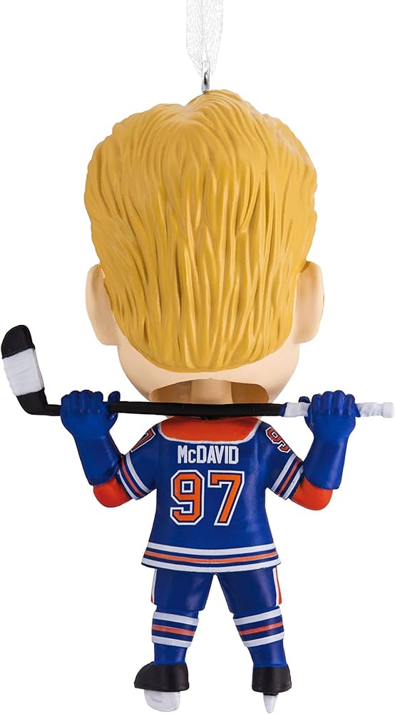 Connor mcdavid christmas ornament Clearance