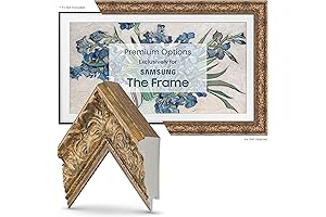 Frame My TV Deco Frame -Tuscan Copper for Samsung The Frame Only (3" Color Chip)