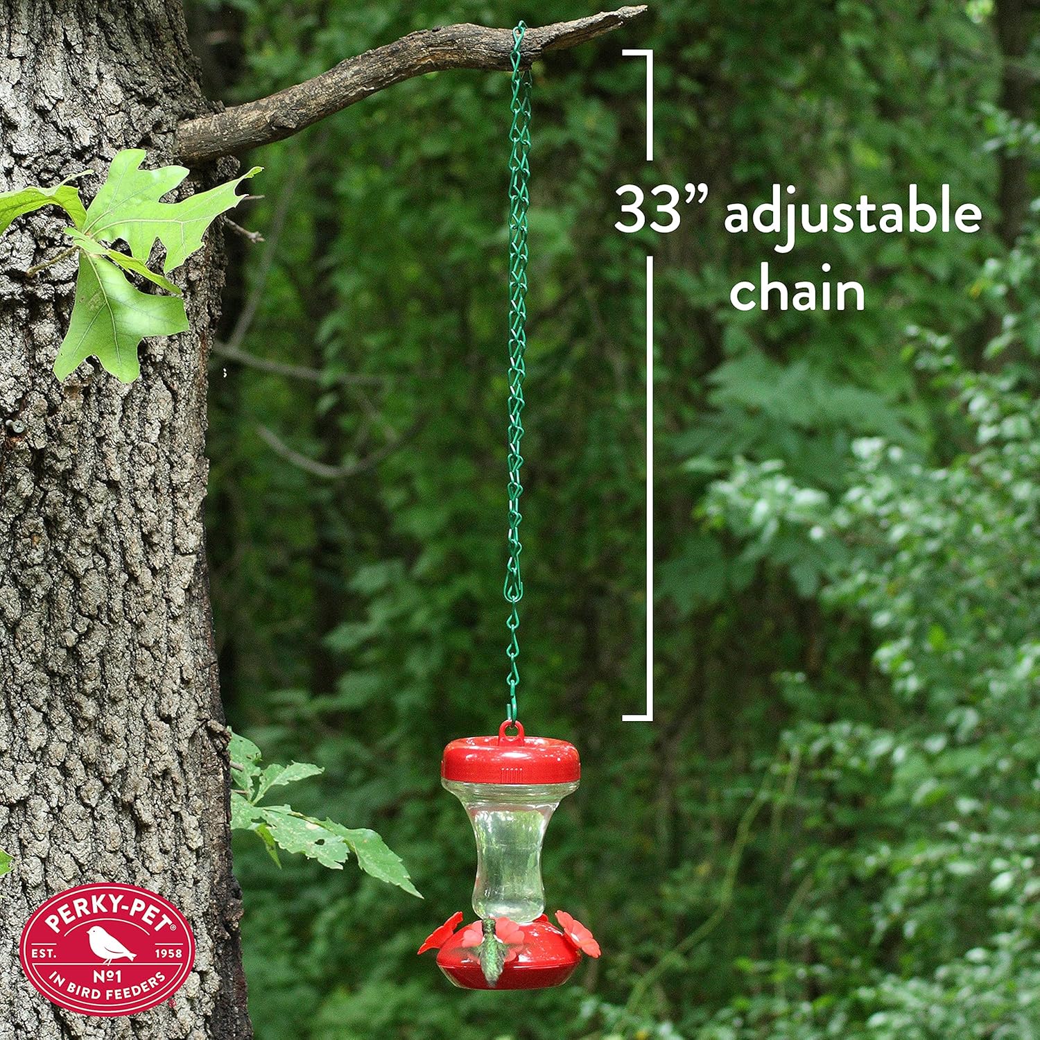 Perky-Pet 65 Hanging Chain for Bird Feeder, 33-Inch : Wild Bird Feeder Accessories : Patio, Lawn & Garden