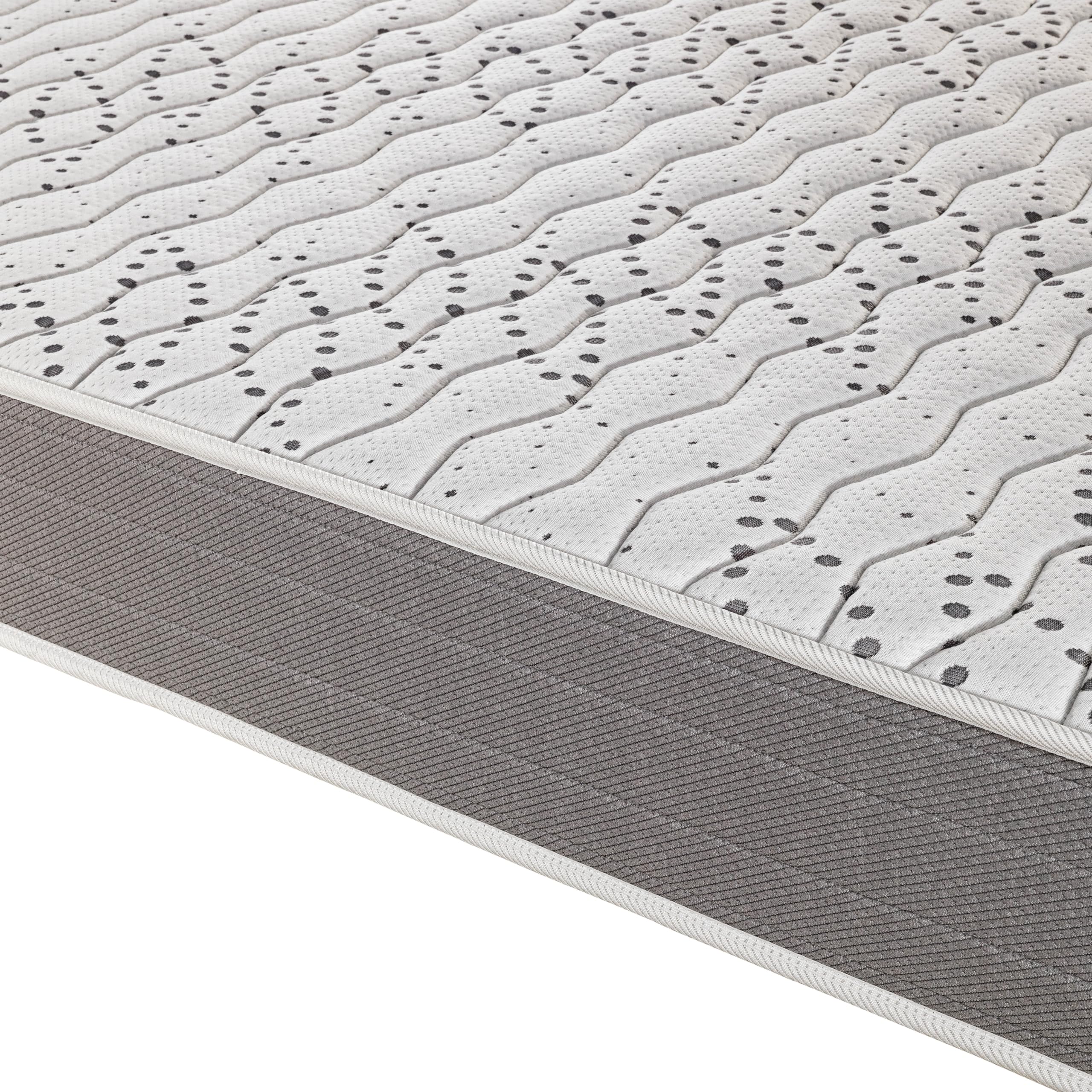 PIKOLIN Colchón Viscoelástico Espuma HR | 90x190 | Firmeza Media | Reversible | Altura 22 cm | SIGEO