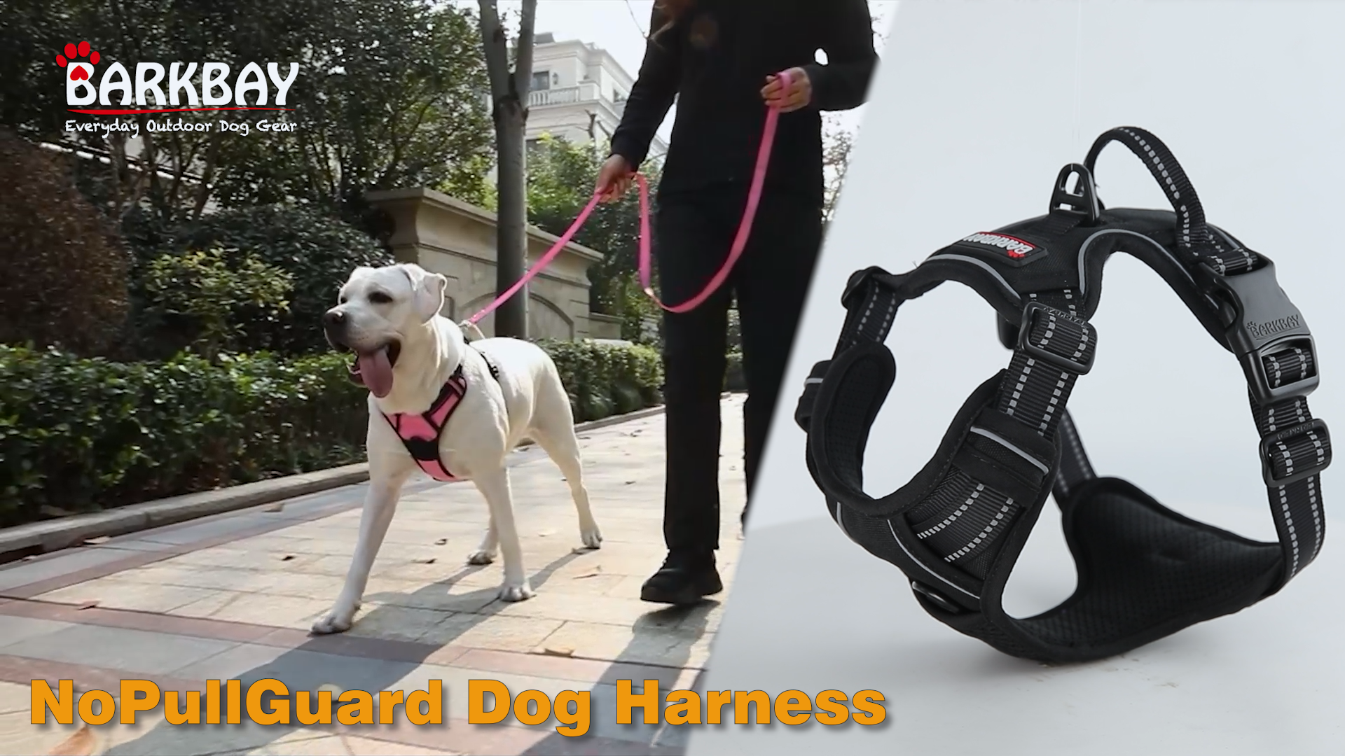 Amazon.com : BARKBAY No Pull Dog Harness Front Clip Heavy Duty