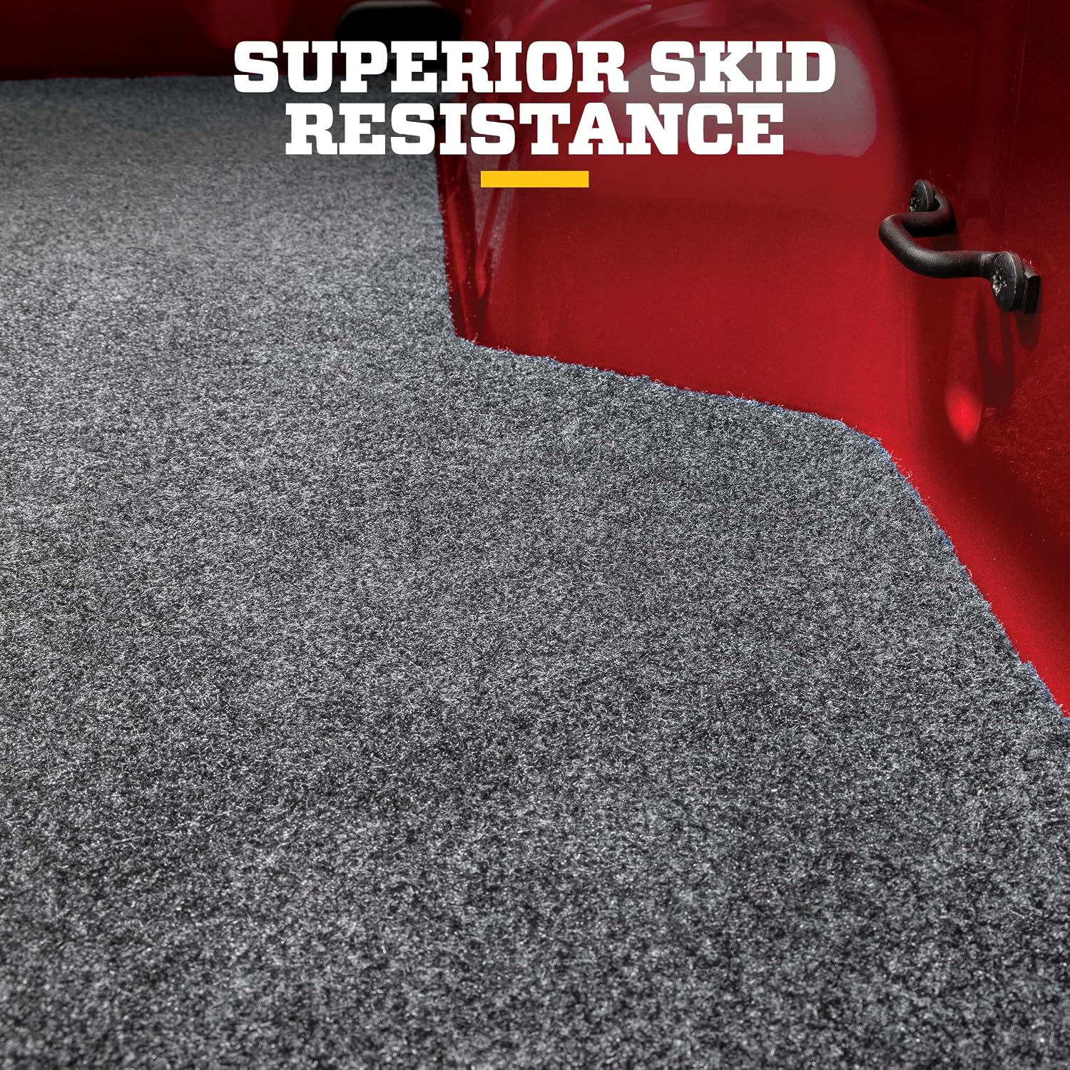 Husky Liners Truck Bed Mat | Fits 2019-2025 Chevrolet Silverado & GMC Sierra 1500, 6.6' Bed - Crew Cab & Double Cab | Guardian Comfort Liner, 1 pc. Grey - HBMC19SBD