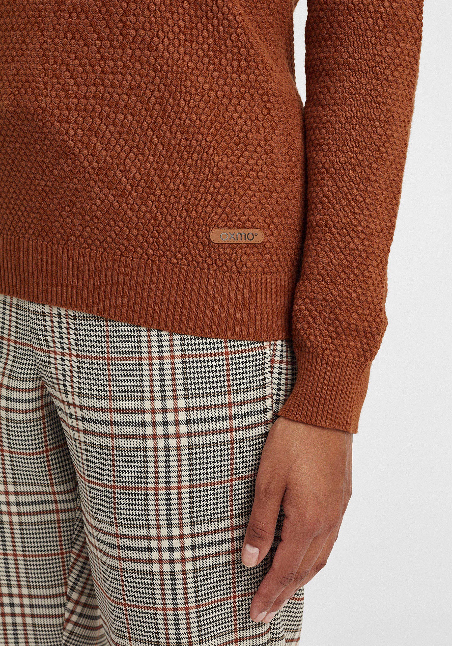 OXMO OXSarah Damen Strickpullover Feinstrick Pullover