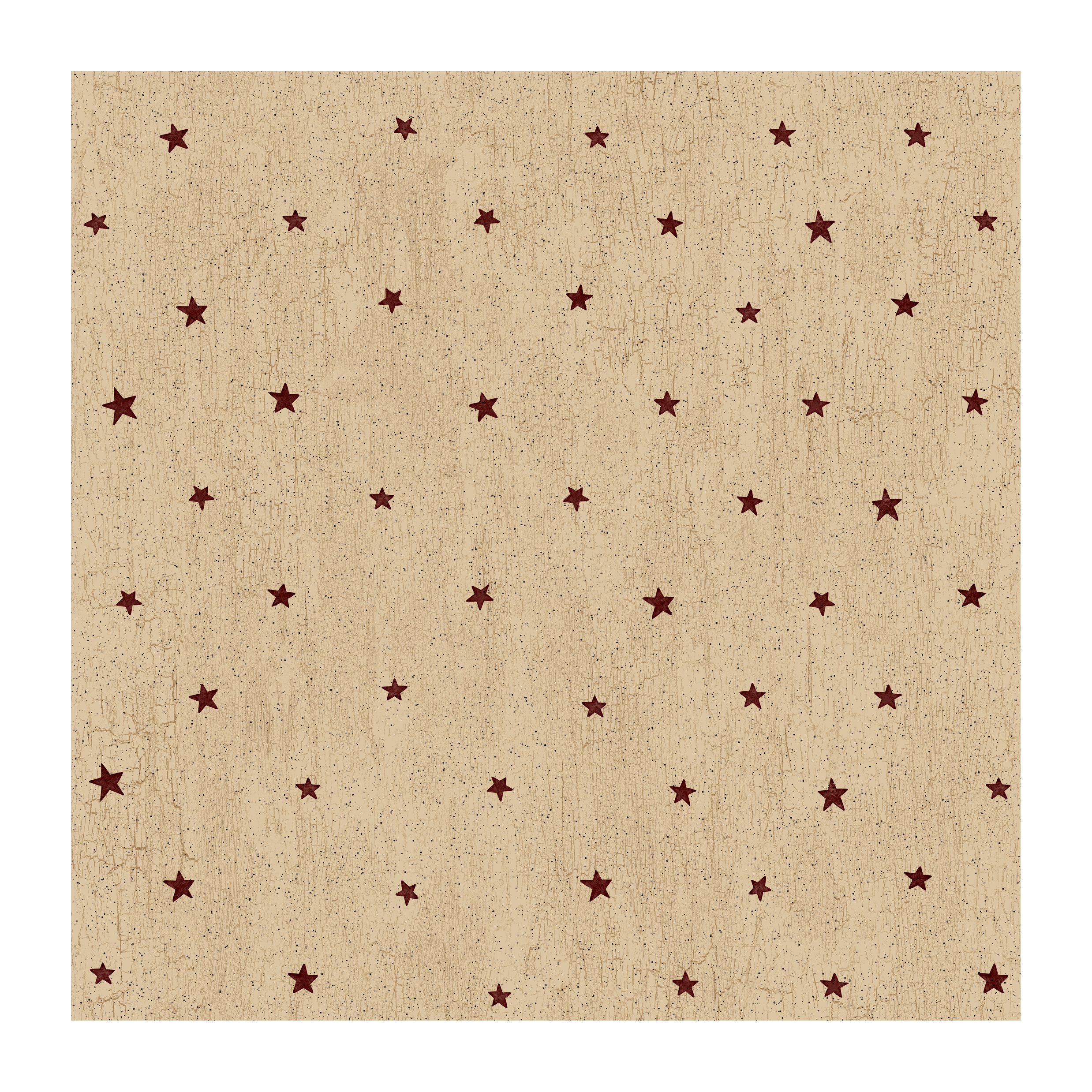 Papier peint étoiles kaki bordeaux pour une ambiance rétro