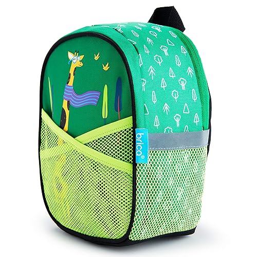 Miniatura 5 de Munchkin Brica By-My-Side Mochila de arnés de seguridad para niños pequeños con correa, jirafa, color verde