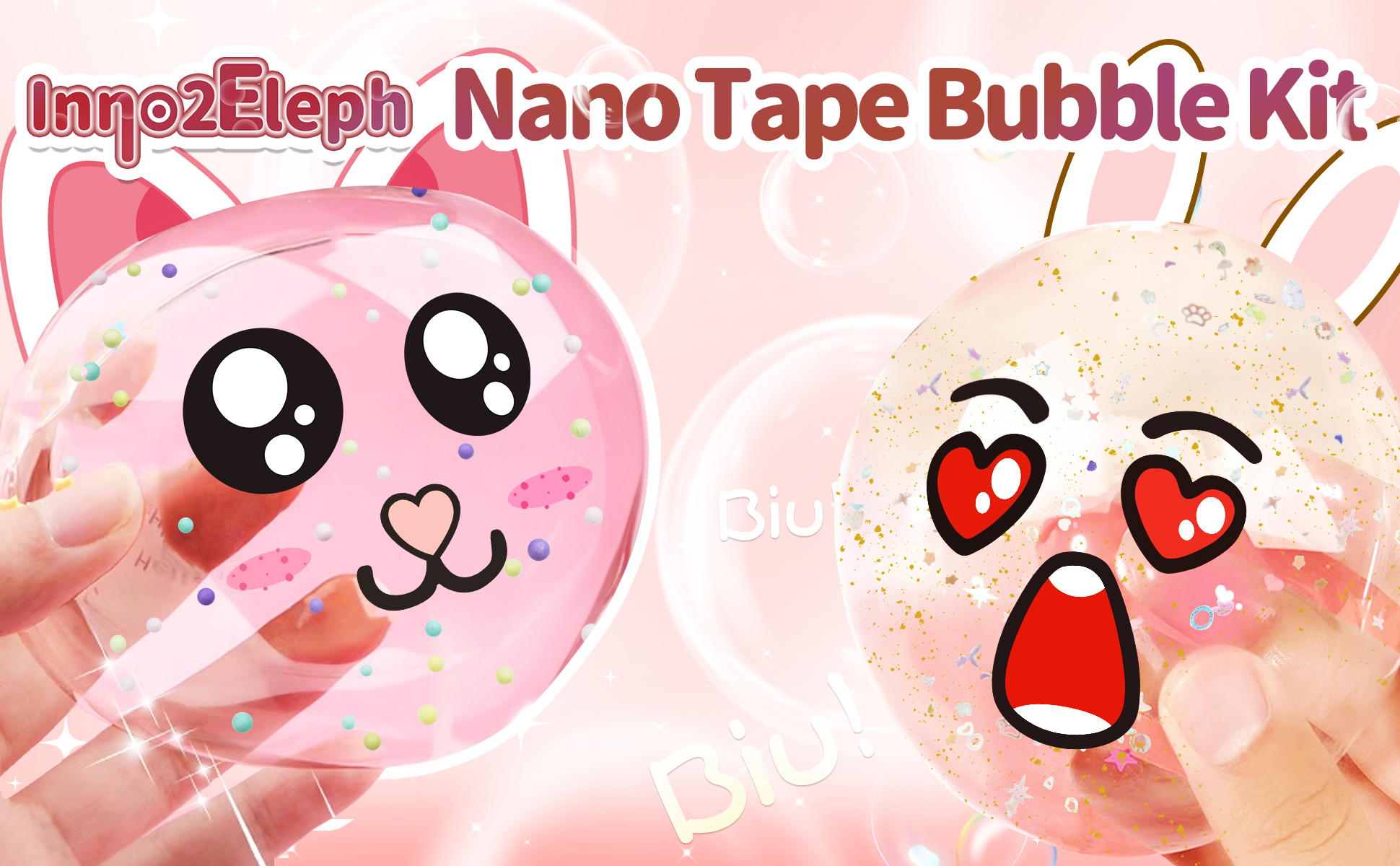Amazon.com: Inno2Eleph Nano Tape,Nano Tape Bubble kit for
