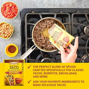 Old El Paso Original Taco Seasoning Mix, Gluten Free, 10 Pack, 10 oz