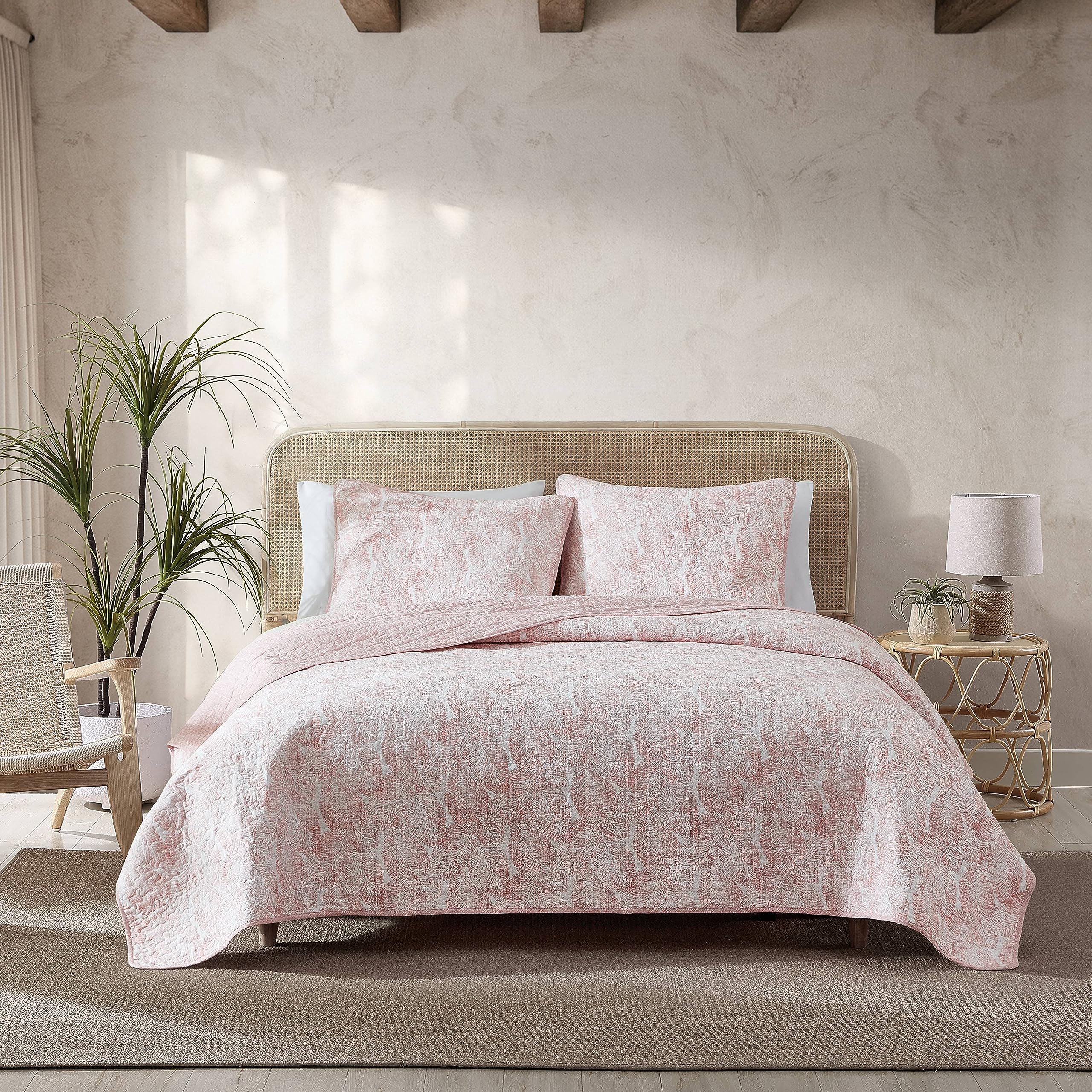 Parure de lit coton Tommy Bahama pour éviter la chaleur nocturne