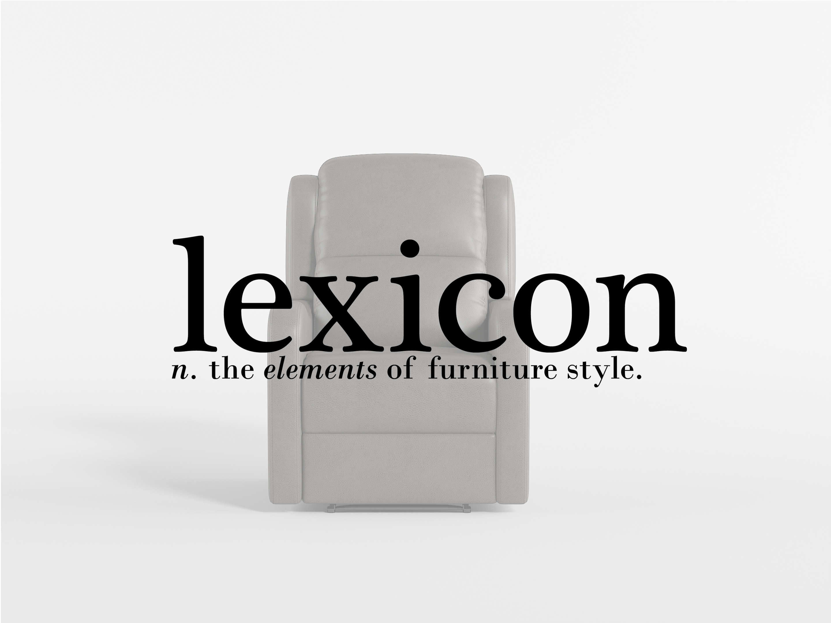 Sillón reclinable con tela Taupe miniatura 7