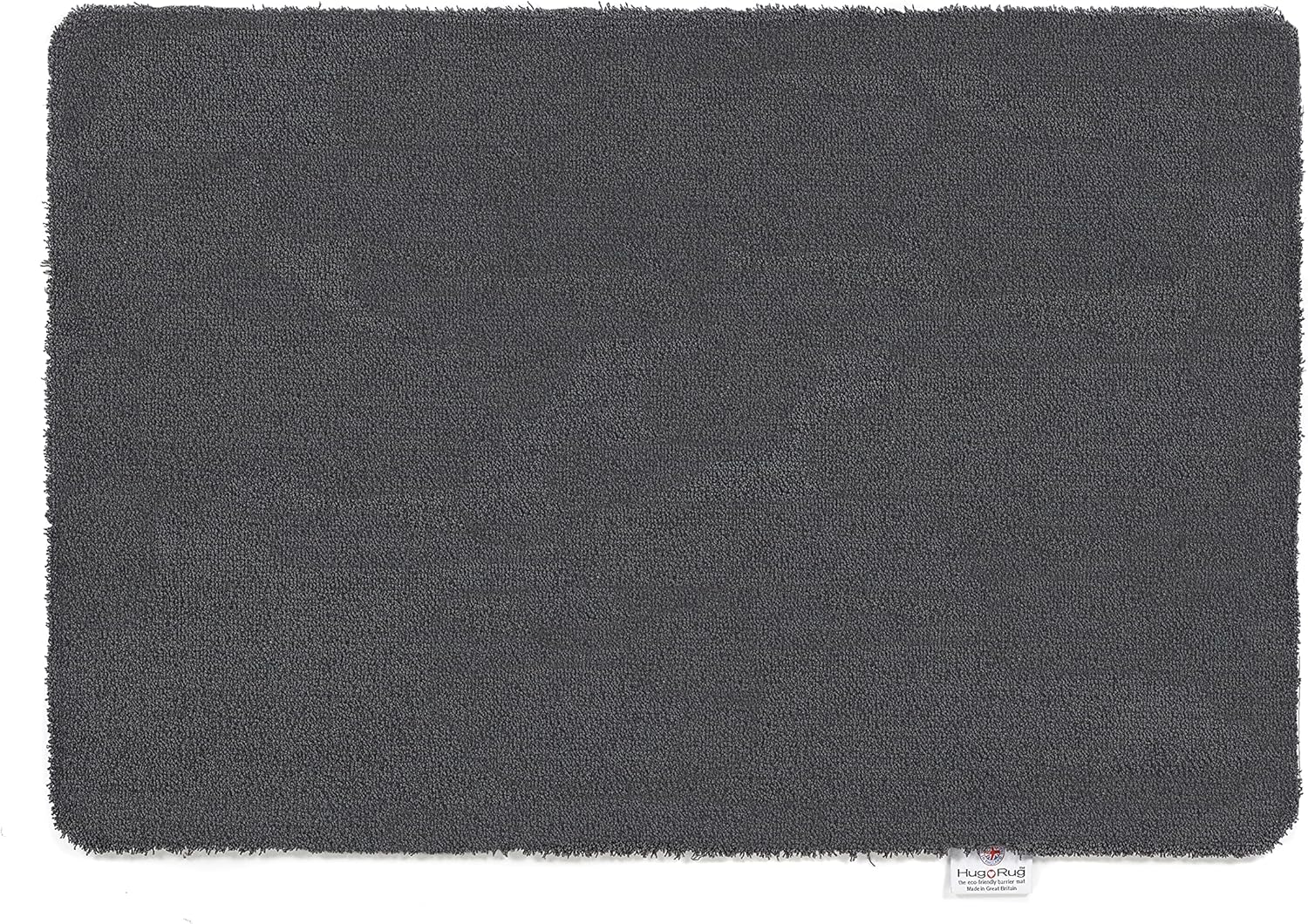 HUG RUG Sense Charcoal 50x75 Eco Indoor Barrier Mat Soft yarn from