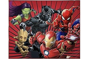 Jay Franco Marvel Avengers Full Assault Kids Room Rug