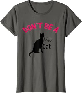 Girl's Cute Copy Cat Gift T-Shirt