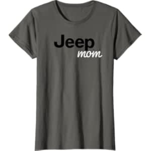Jeep Mom White T-Shirt