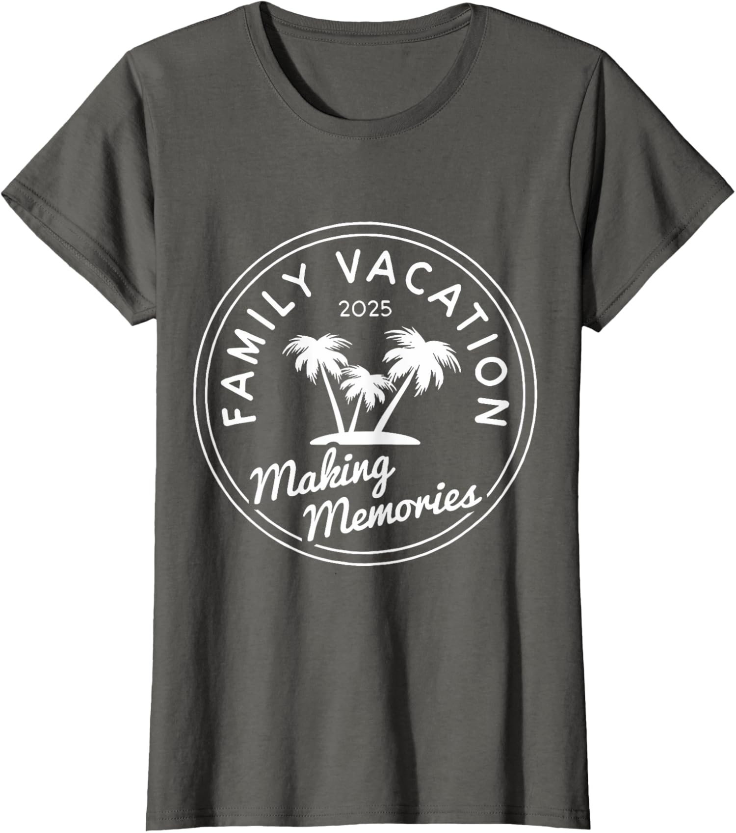 Family Vacation Making Memories Together Matching Ladies' Crewneck T-Shirt - Imagen 2 de 7