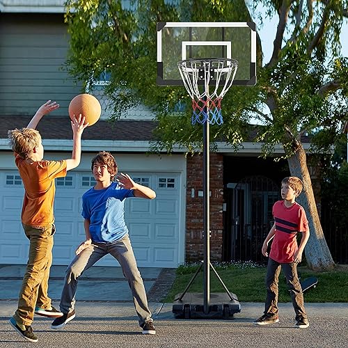 Miniatura 2 de Yaheetech Portable Basketball Hoop System Basketball Goals Set Freestanding Basketball Stand System Adjustable Height with Wheels for IndoorOutdoor