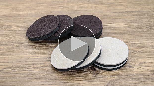 Amazon.co.jp: COVERCORNER 家具スライダー 16枚入 直径89mm