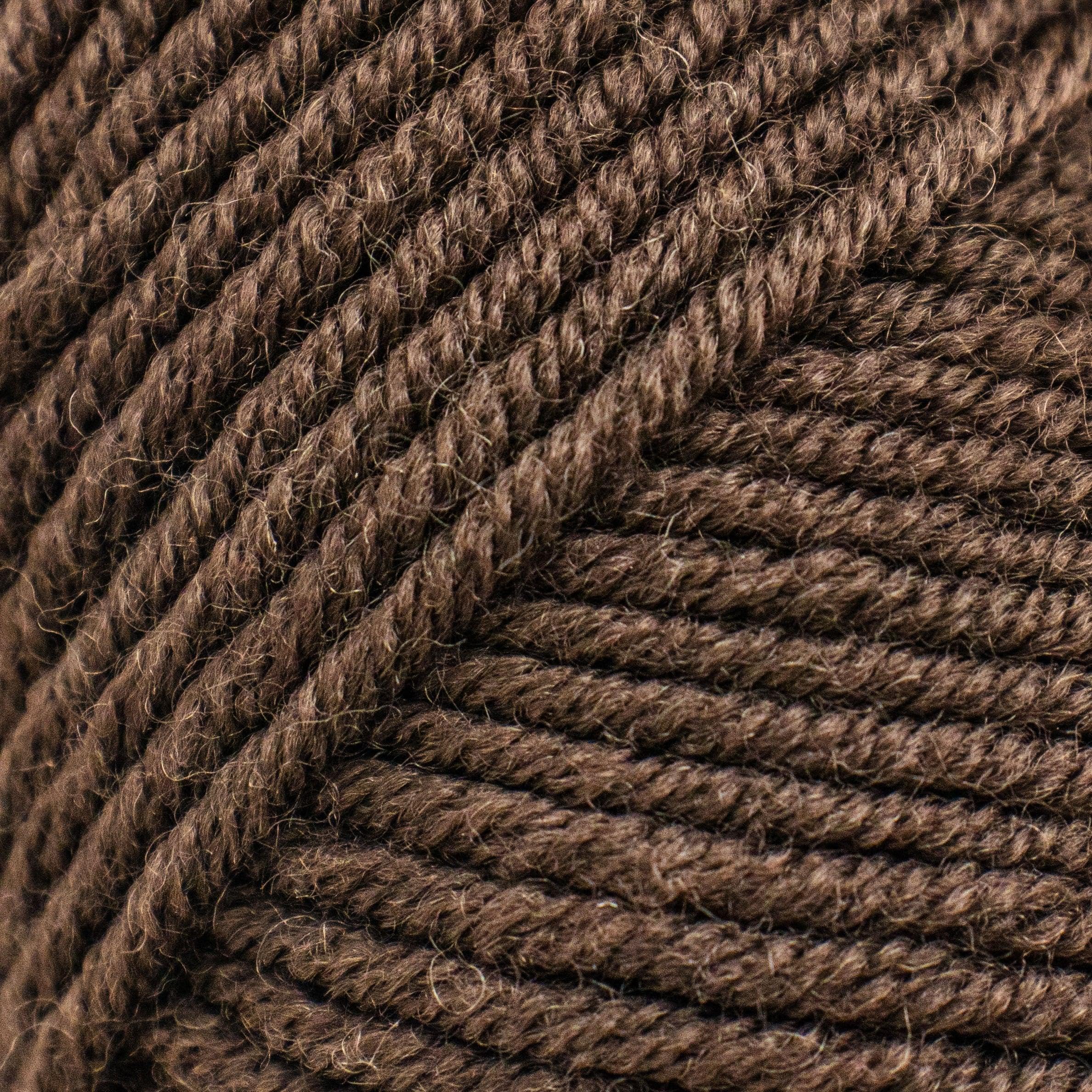 2PCs Superfine Merino DK Yarn for Knitting and Crocheting Super Soft Superwash 100% Merino Wool 50g Ball, Dark Brun (14), 2 Units - Image 2