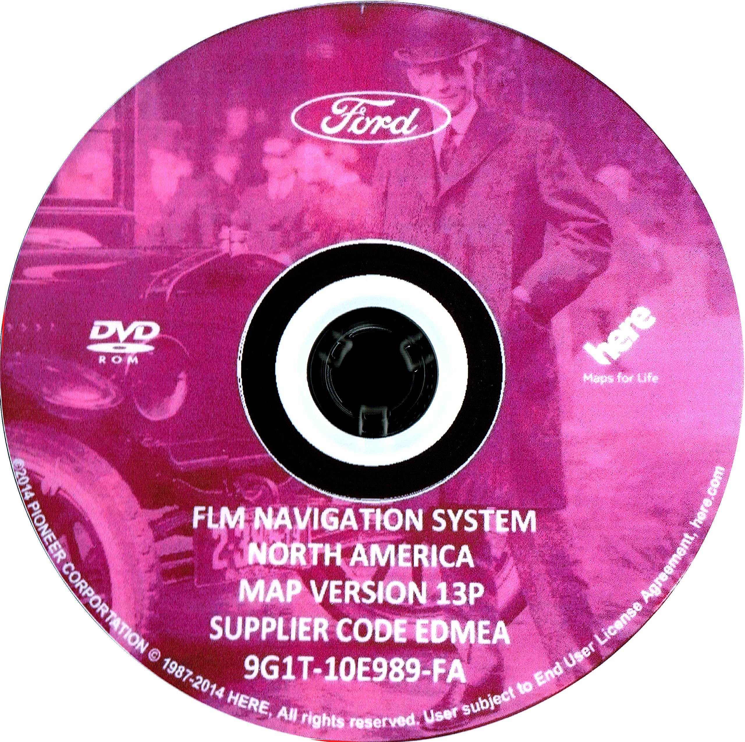 Buy FLM Ford Lincoln Mercury 13P 9G1T10E989FA Navigation Update DVD