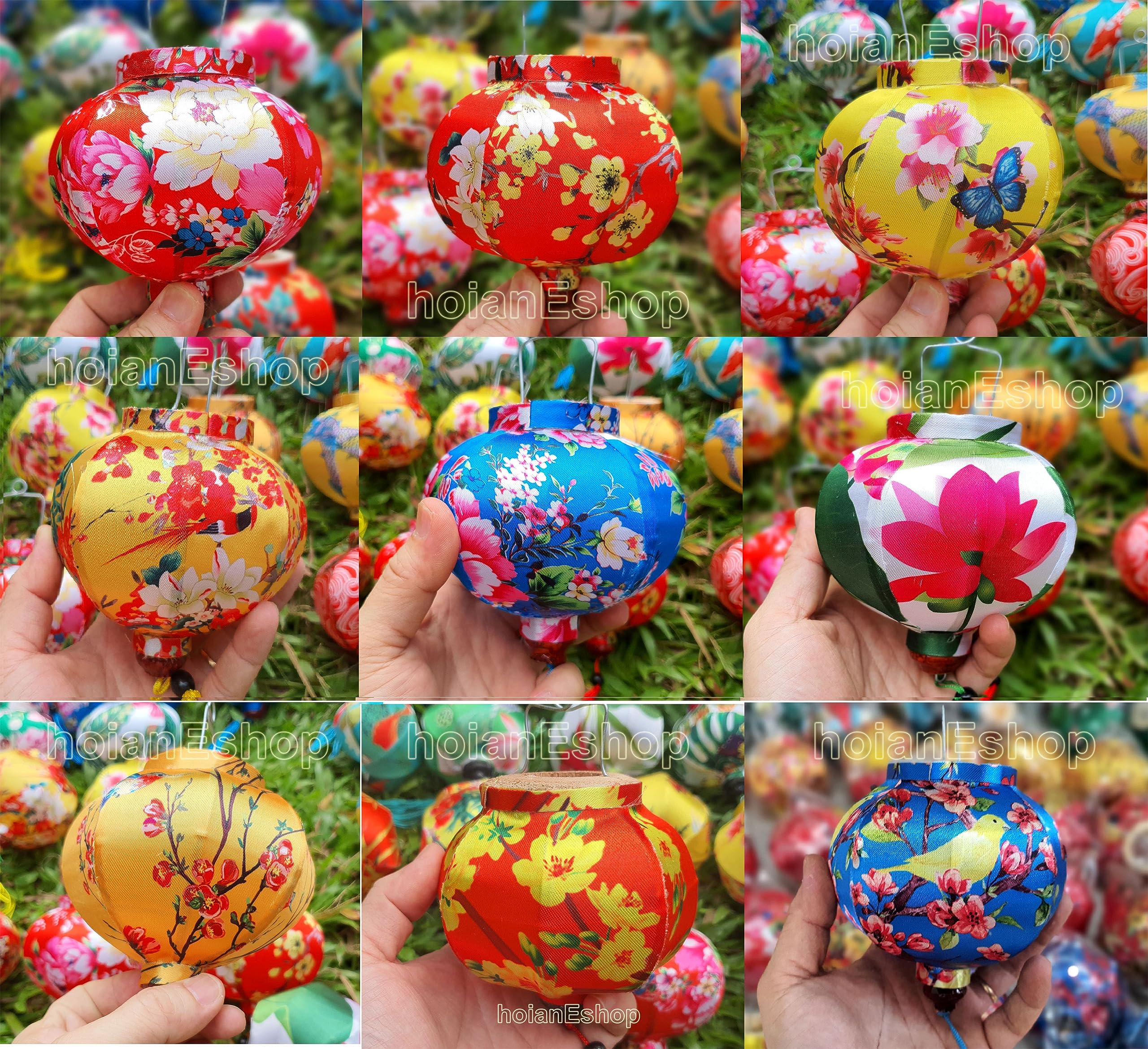 Set 100 pcs Mini Silk Lanterns - String Lanterns for Christmas Decorations Wedding Decorations Home Decor Garden Party Decor