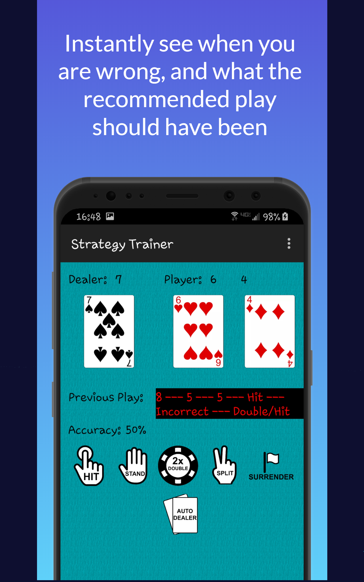 Blackjack Strategy for Android
