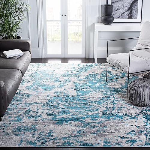 Skyler Collection Area Rug - 9' x 12', Blue &