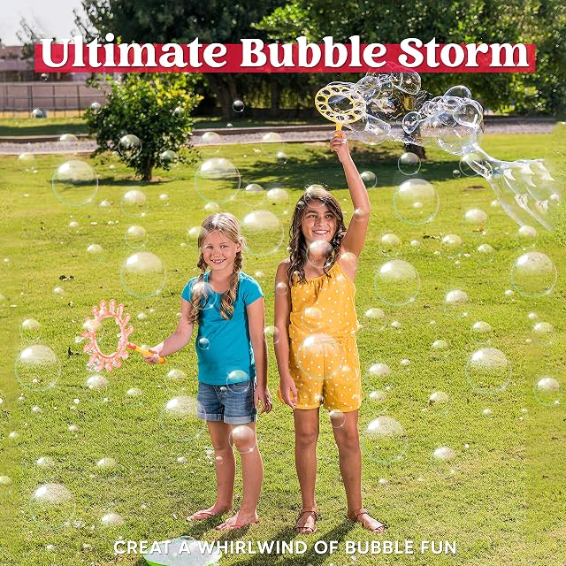 Foto 3 de 8 de JOYIN Varitas de Burbujas Grandes Varitas de Burbujas Coloridas para Niños, Juego en Interiores y Exteriores