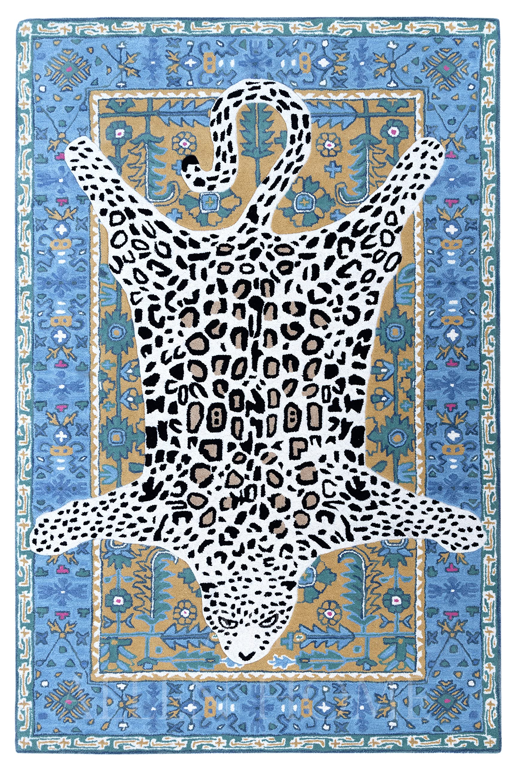 Allen Home Hand Crafted Wool Rugs - Area Carpets Suitable for Living Room, Dining Room,Bedroom- Traditional Rugs - Natural Latex Backing with 100%