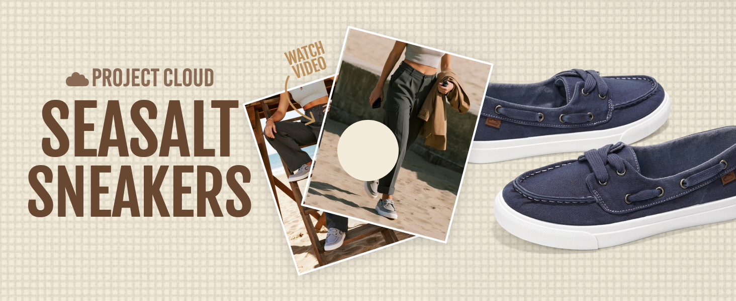 Amazon.com | Project Cloud Sneakers for Women - Memory Foam  display picture 1