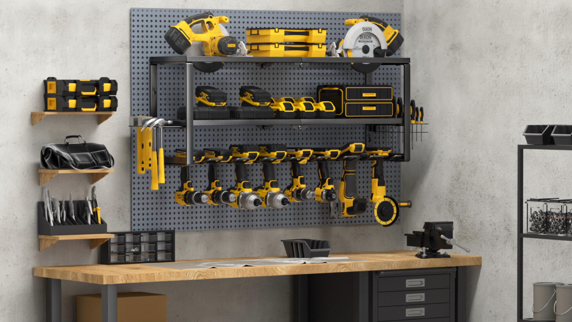 How to Set Up a Wall-Mounted Tool Rack: Easy Steps for Perfect Organization