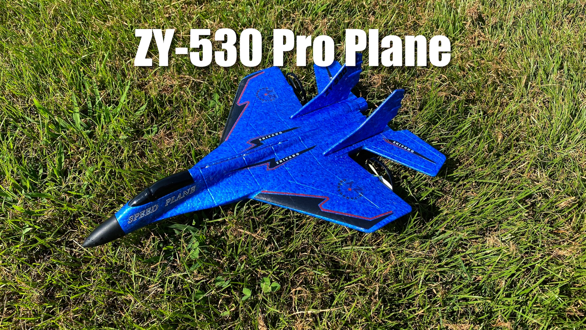 Watch ZY-530Pro RC Jet Glider Foam Plane w-Smart Balance System on