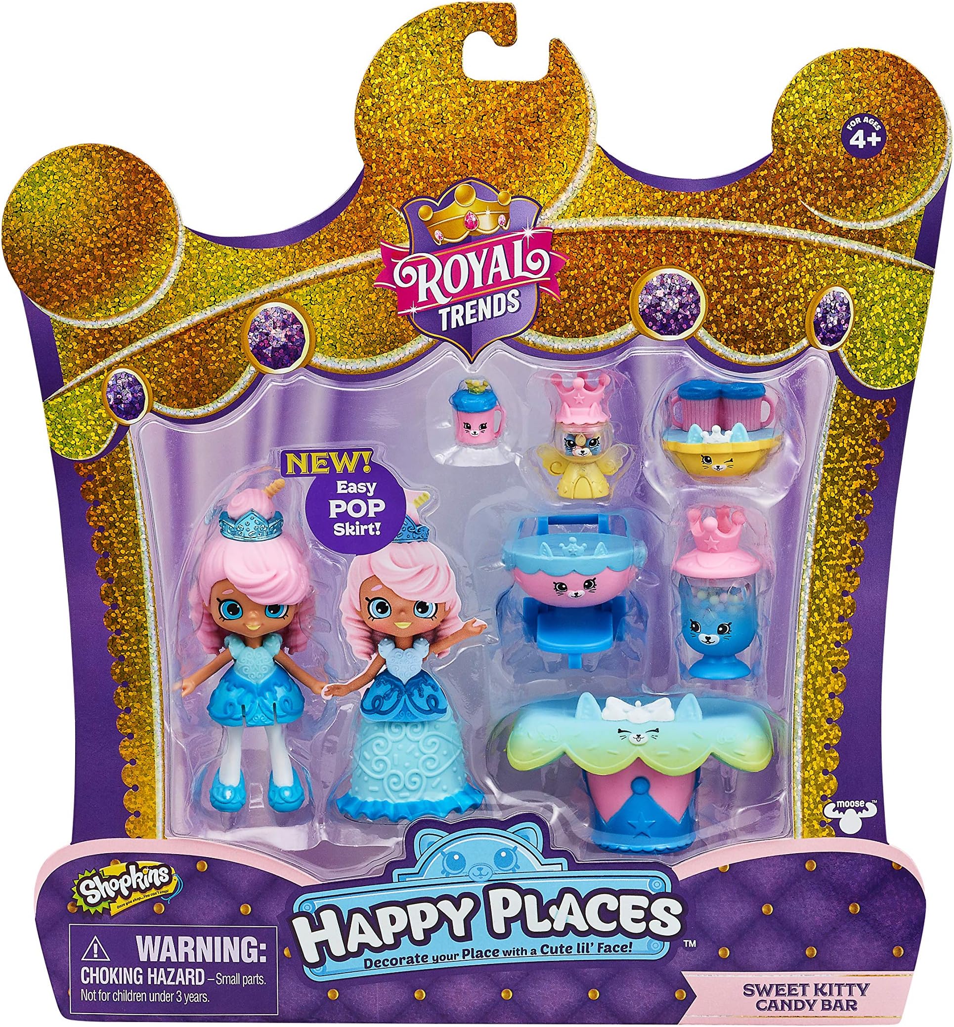 Shopkins Happy Places Welcome Pack - Sweet Kitty Candy bar