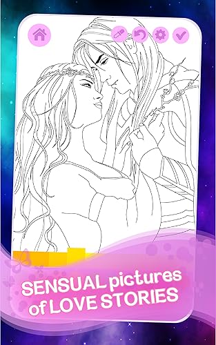 Fantasy Love Coloring Games