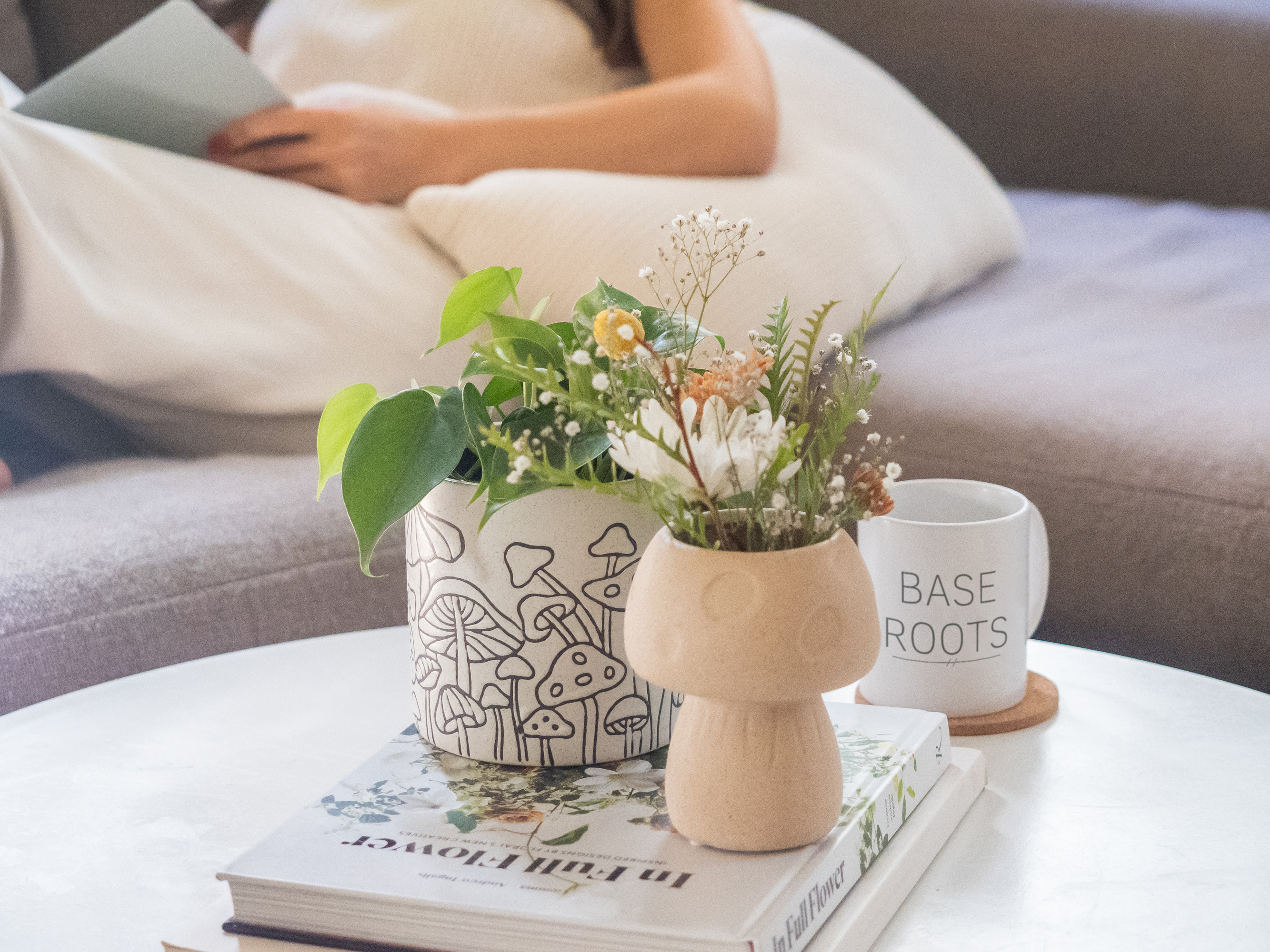 POT DE FLEUR,--Mini Mousse Champignon Ornement De Jardin, 100 Pièces