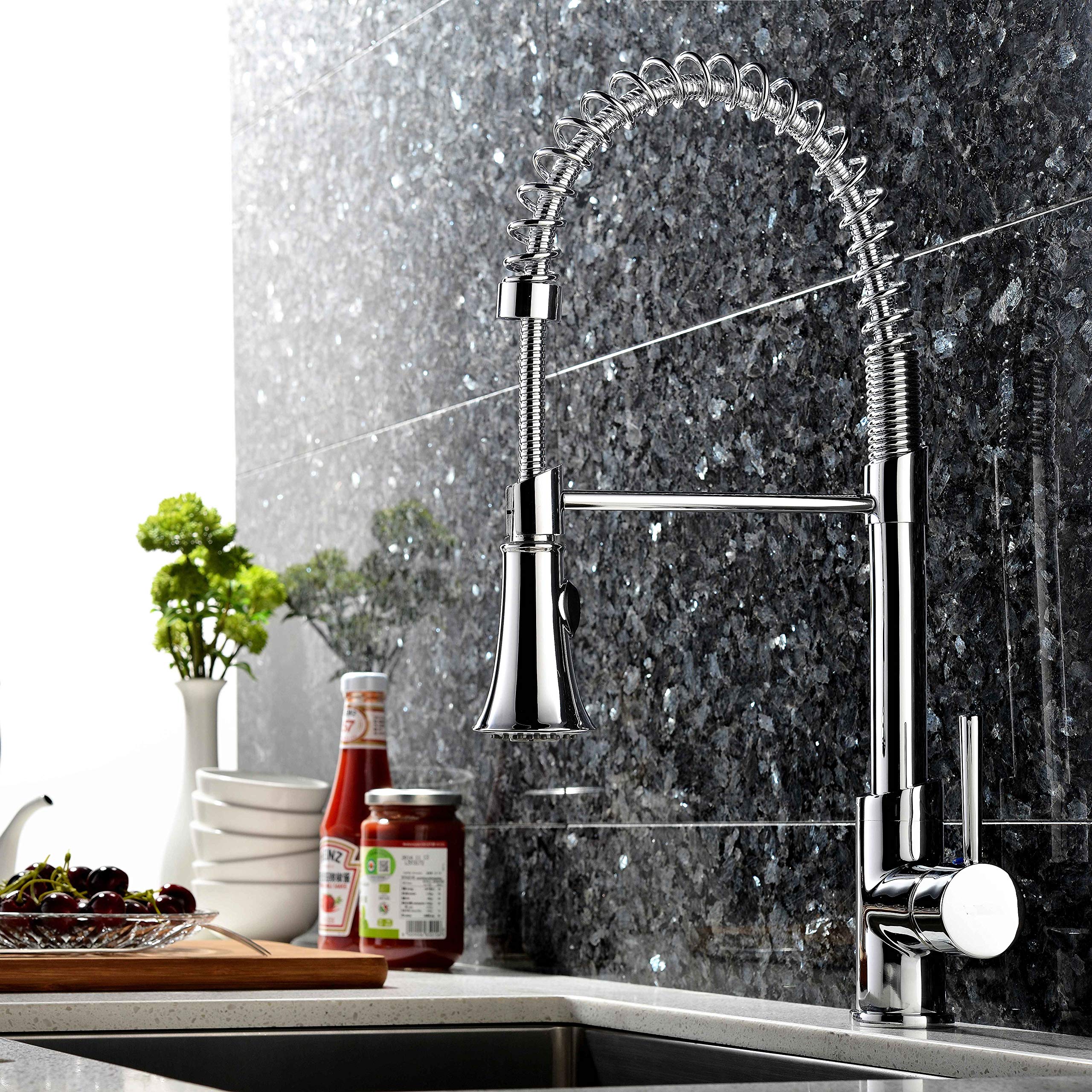 Buy ATUM HOME Modern Pull Out Kitchen Mixer Tap with Pull Out Spray