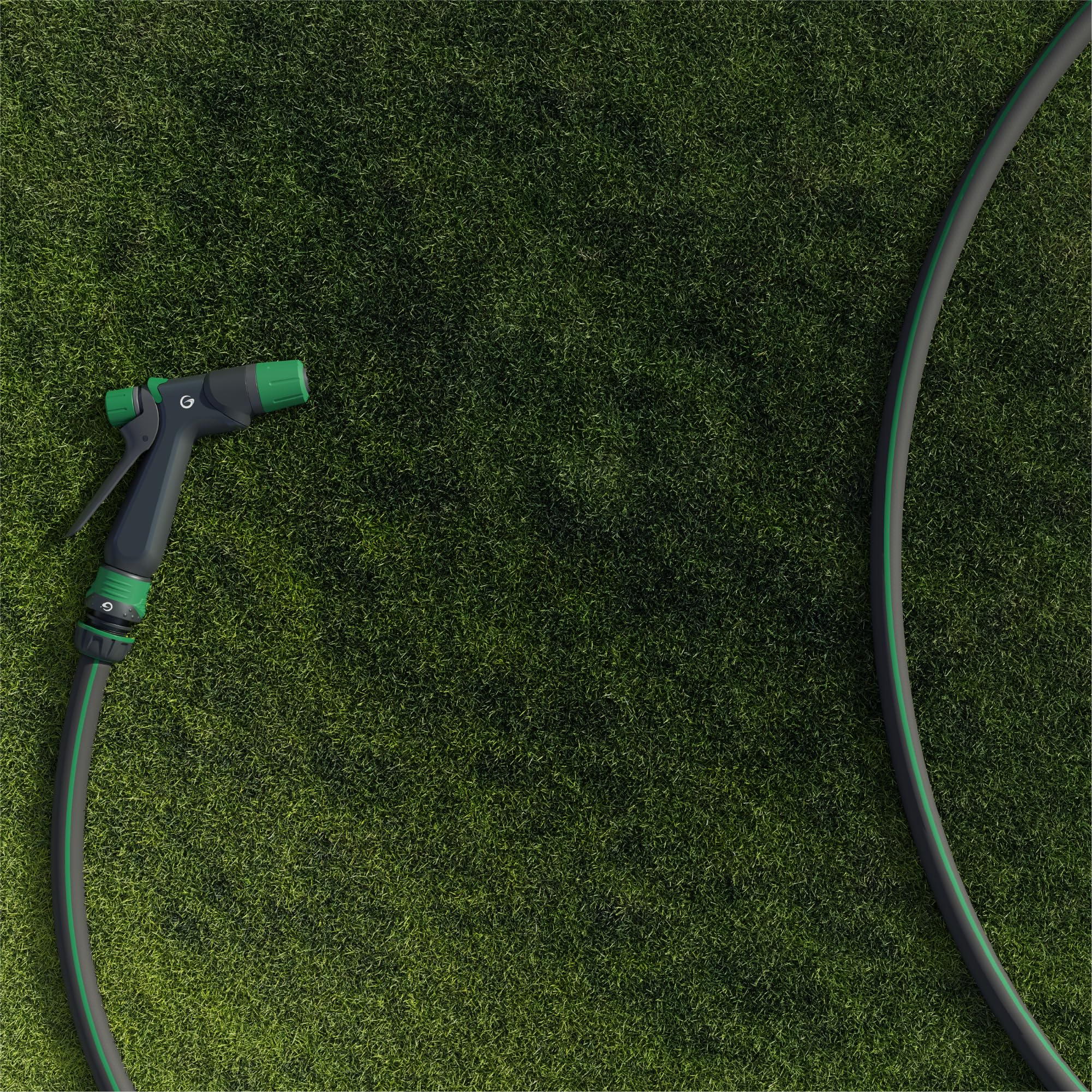 Grimsholm Tubo da Giardino Classic, 40 m, Resistente ai Raggi UV, Senza Ftalati e Metalli Pesanti, Pressione Massima 23 Bar