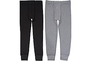 Boys' Premium 2-Pack Thermal Waffle Bottom